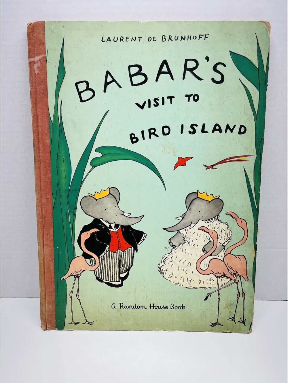 Babar’s Visit To Bird Island By Laurent De Brunhoff, Vintage 1952 Hardcover